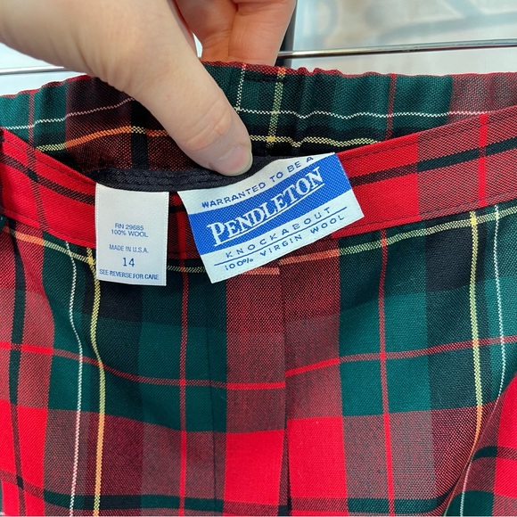 Vintage Pendleton Plaid Vest and Matching Trousers Size 14 Womens - Picture 9 of 10